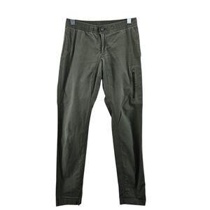 Vuori Ripstop Pants Womens Small Olive Green Hiking Climbing Gorpcore Flawed